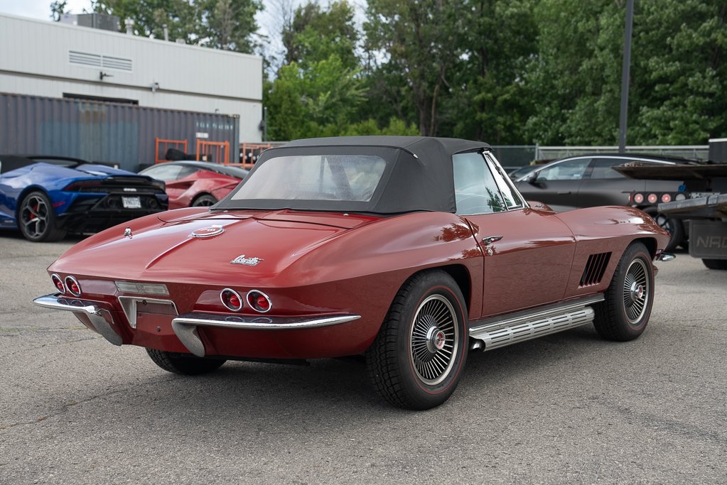 Chevrolet Corvette 1967 Rouge Montréal - photo #3
