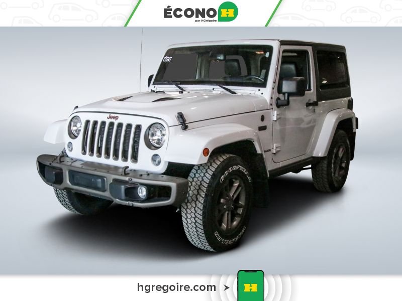 2016 Jeep Wrangler White Laval - photo #2