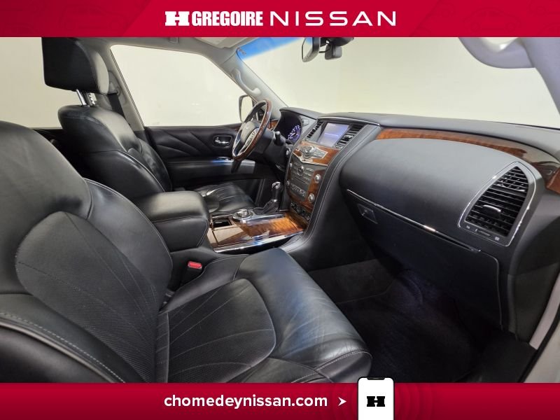 Infiniti QX80 CS6950 | Cuir * Toit * GPS * 7 Places 2017 Blanc Laval - photo #26