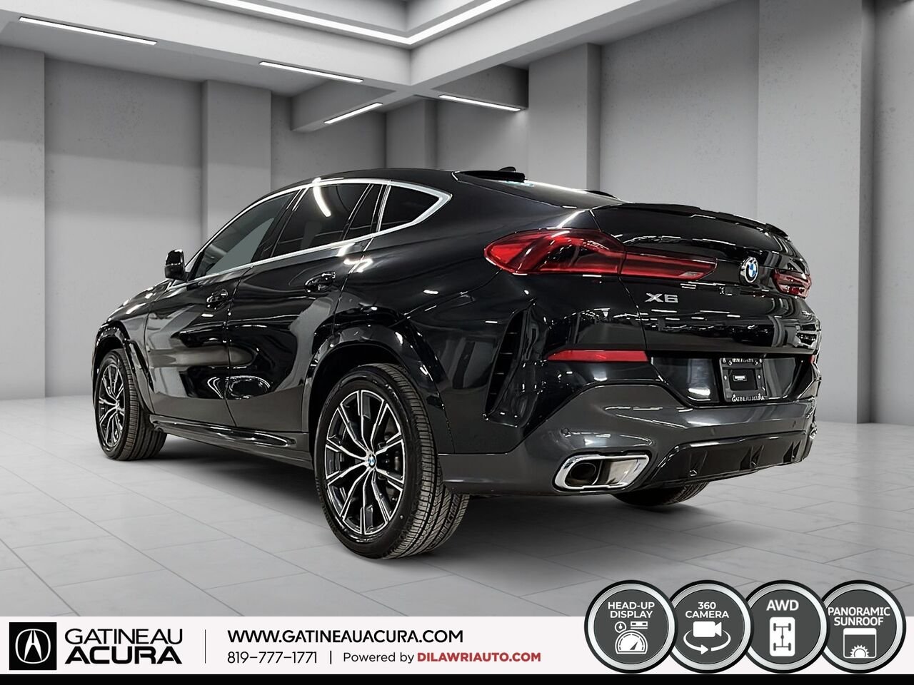 2023 BMW X6 xDrive 40i coupé Black Gatineau - photo #18