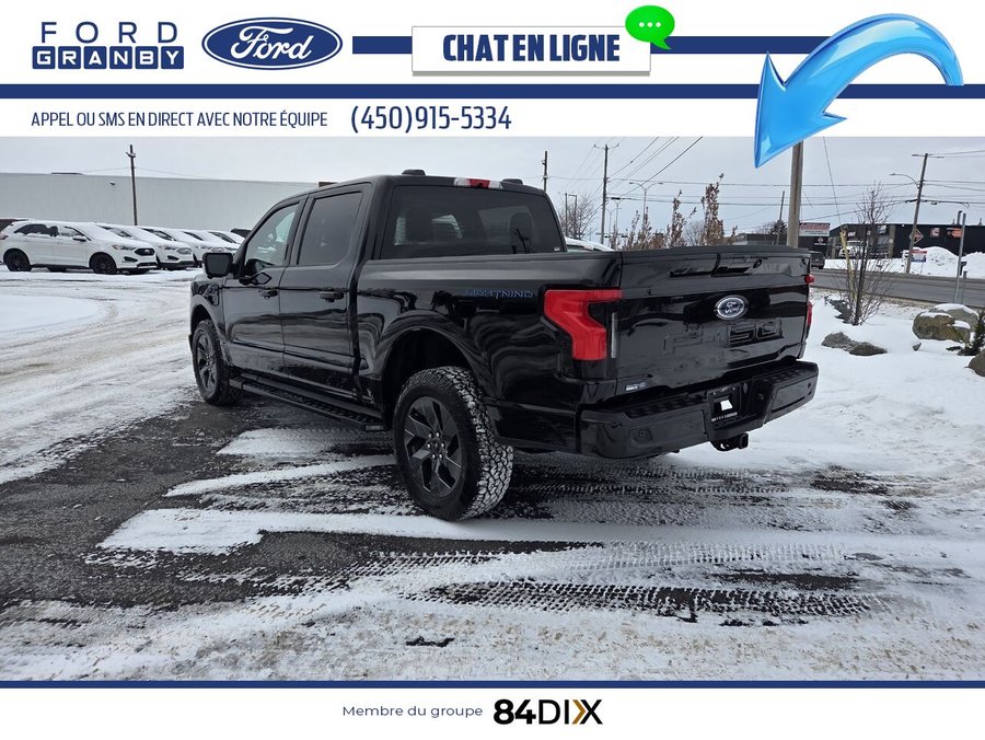 2023 Ford F-150 Lightning Black