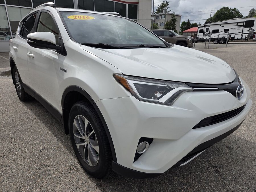 Toyota RAV4 Hybride 2016 2016 Blanc