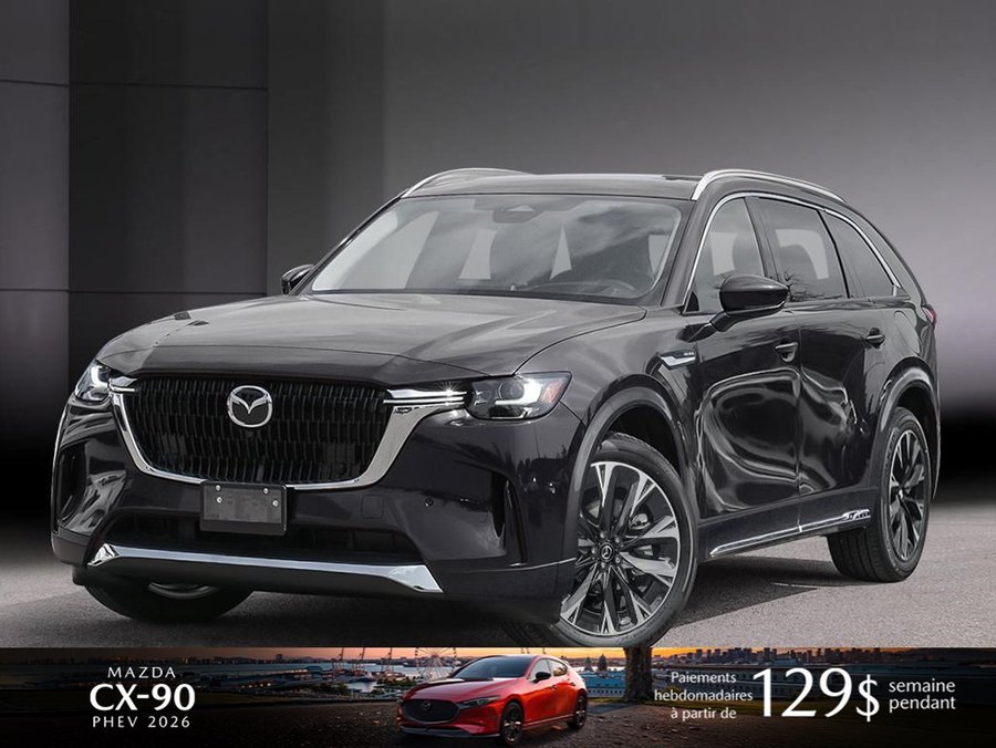 2026 Mazda CX-90 PHEV 2026 Jet Black Mica