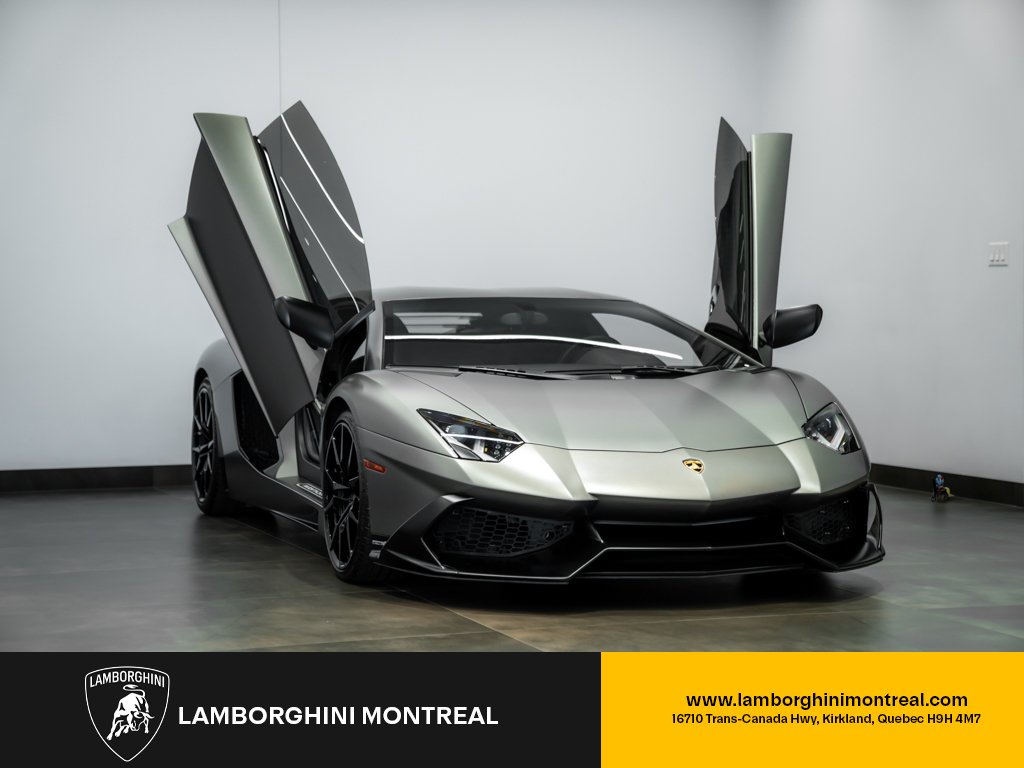 Lamborghini Aventador LP720-4 50th ANNIVERSARIO 9776 MILES 2014 Gris Kirkland - photo #5