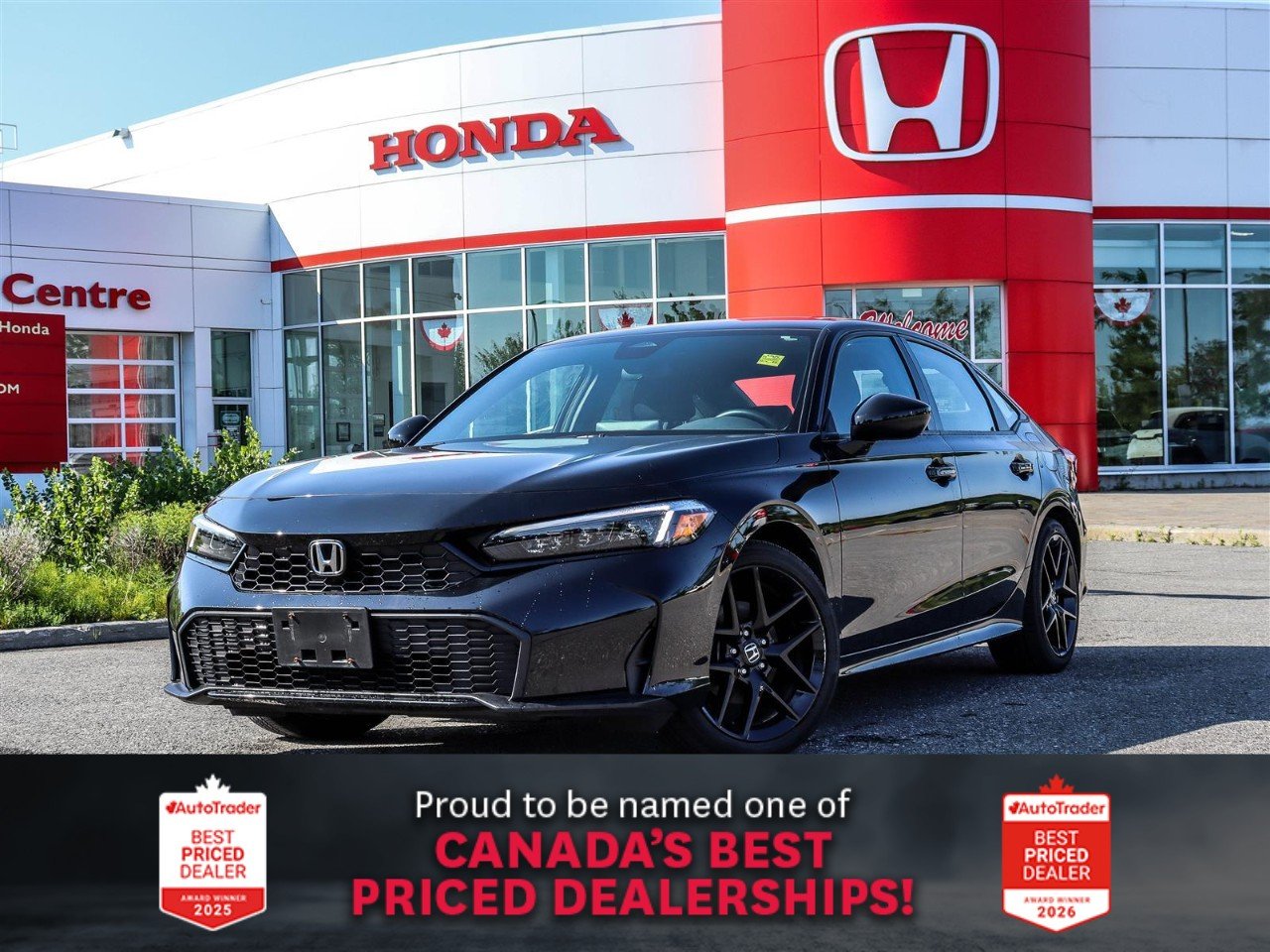 Honda Civic hybride berline 2025 Black Ottawa & Gatineau - photo #0