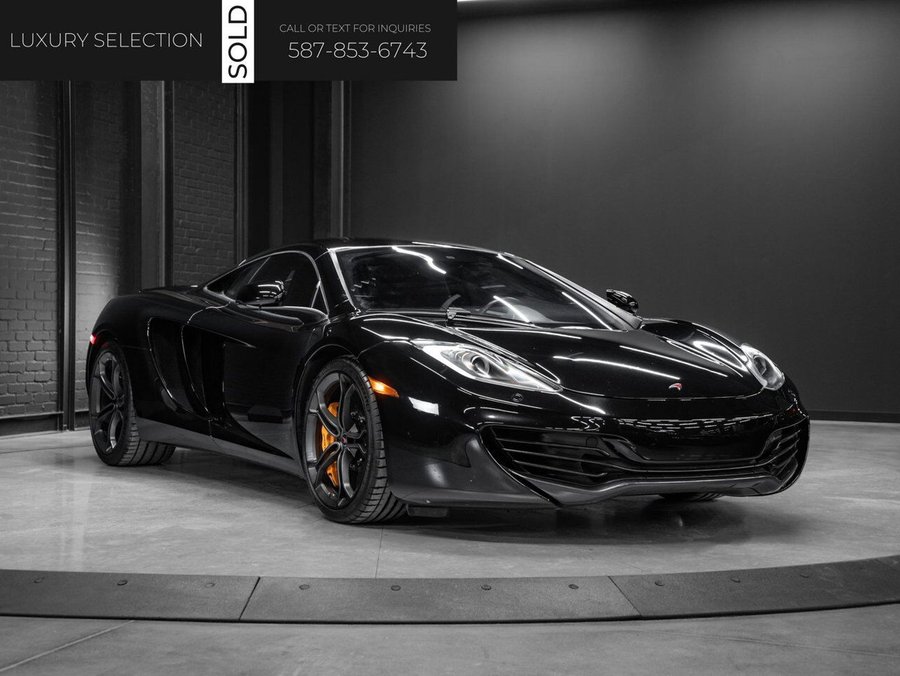 2012 McLaren MP4-12C 2012 Black