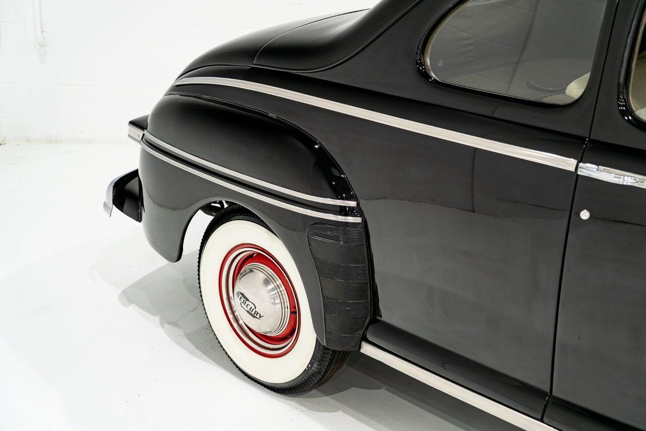 Mercury Eight Business Coupe 1947 Noir Montréal - photo #47