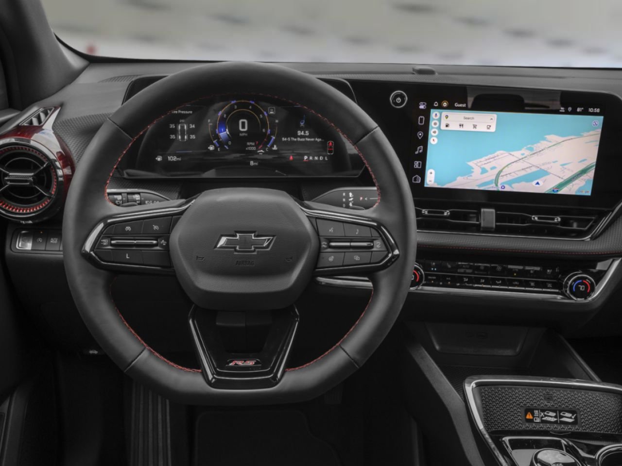 Chevrolet Equinox RS 4 portes TI 2027 Blanc polaire, triple couche Thetford Mines - photo #4