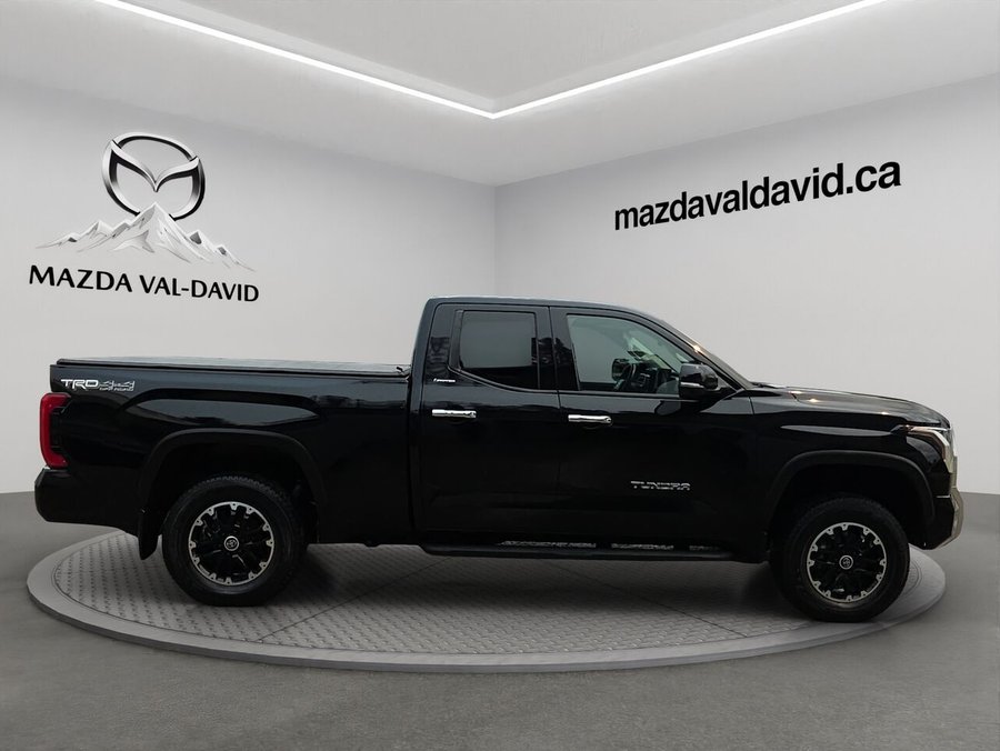Toyota Tundra Limited Double Cab 4x4, Navigation, sièges ventilés, sièges en cuir 2022 Noir