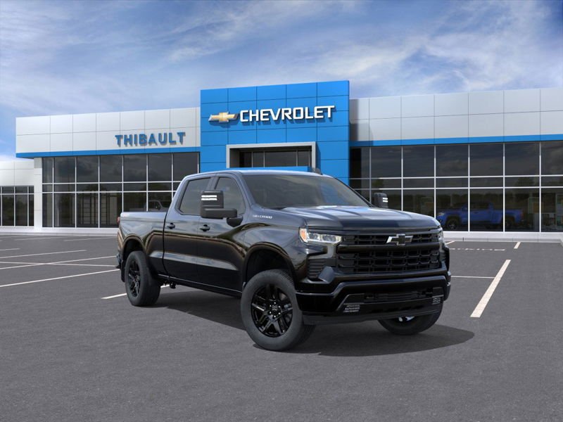 CHEVROLET SILVERADO 1500 RST cabine multiplace 4RM 157 po 2026 Noir