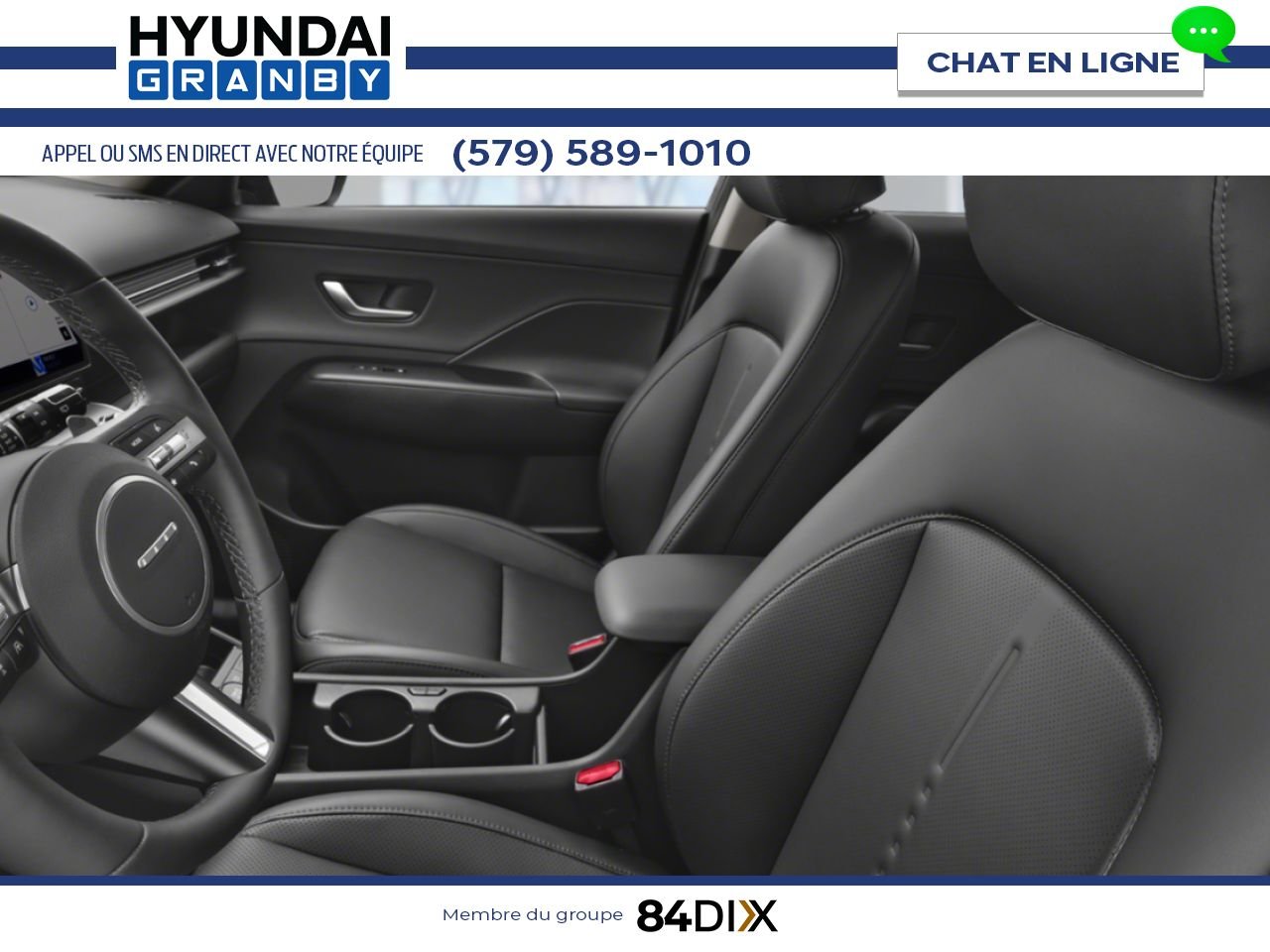 HYUNDAI Kona électrique 2026 Gris écotronique mat Granby - photo #11