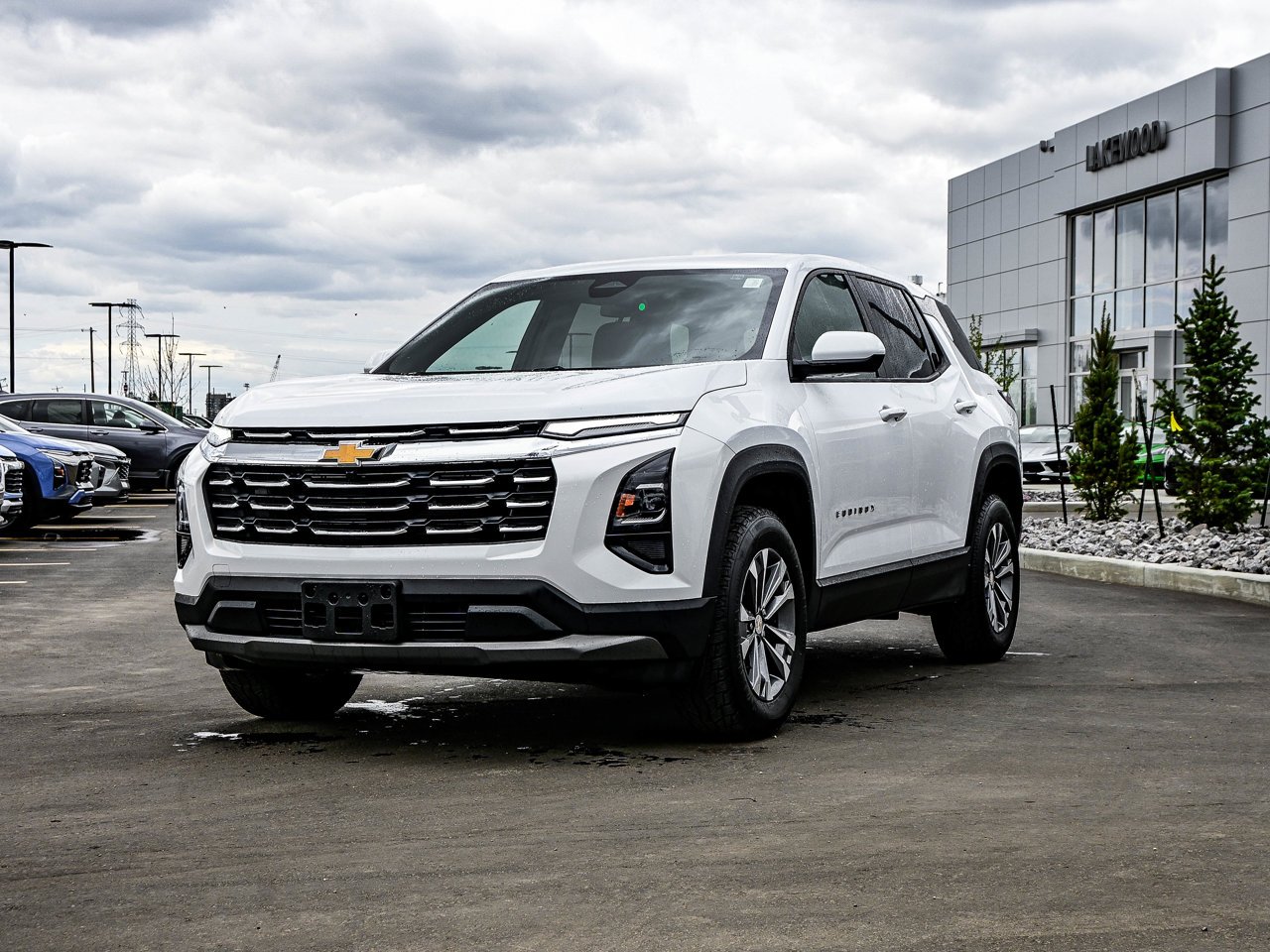 2026 Chevrolet Equinox AWD 4dr LT w/2LT White Sherwood Park - photo #3