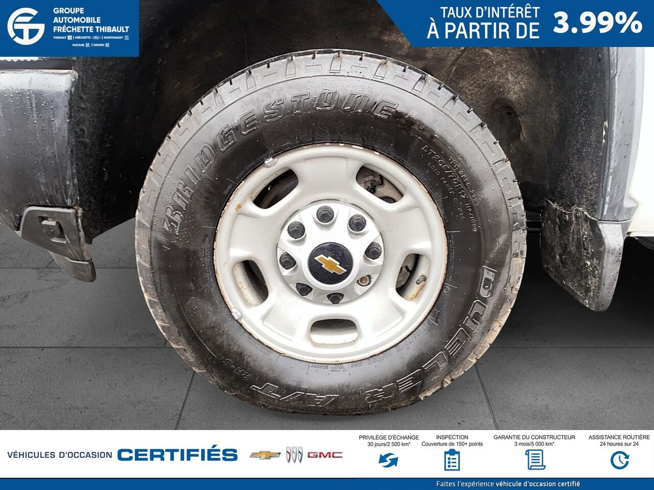 2024 Chevrolet Silverado 2500HD WT cabine multiplace 4RM 172 po White Montmagny - photo #6
