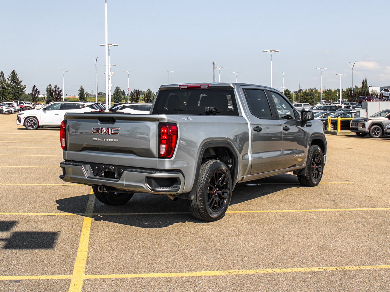 2024 GMC Sierra 1500 4WD Crew Cab 147 Pro Grey Sherwood Park - photo #8