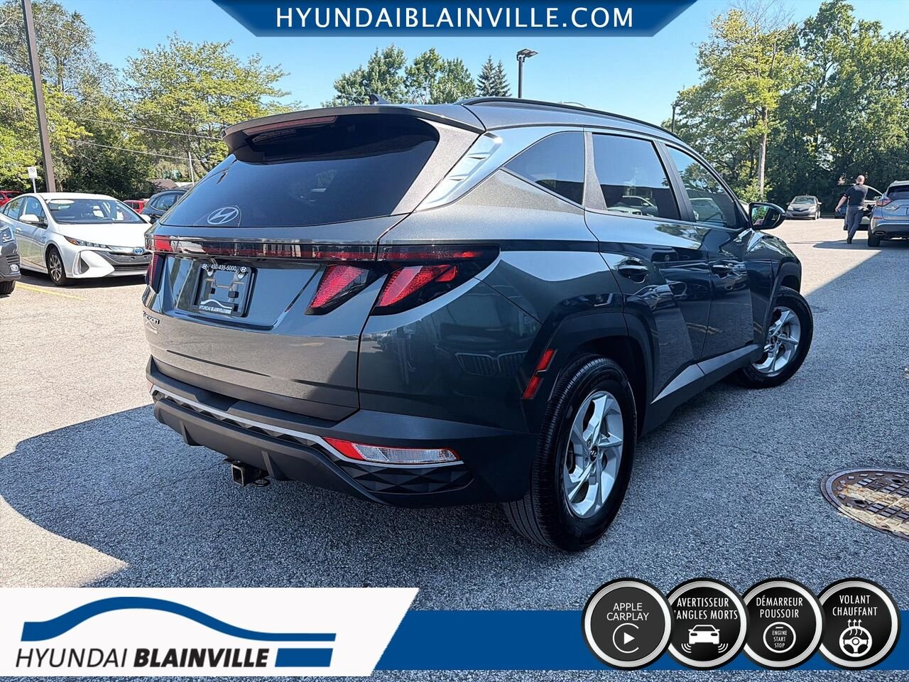 2022 Hyundai Tucson Grey Blainville - photo #3
