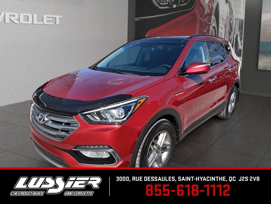 2017 HYUNDAI SANTA FE SPORT 2017 Red