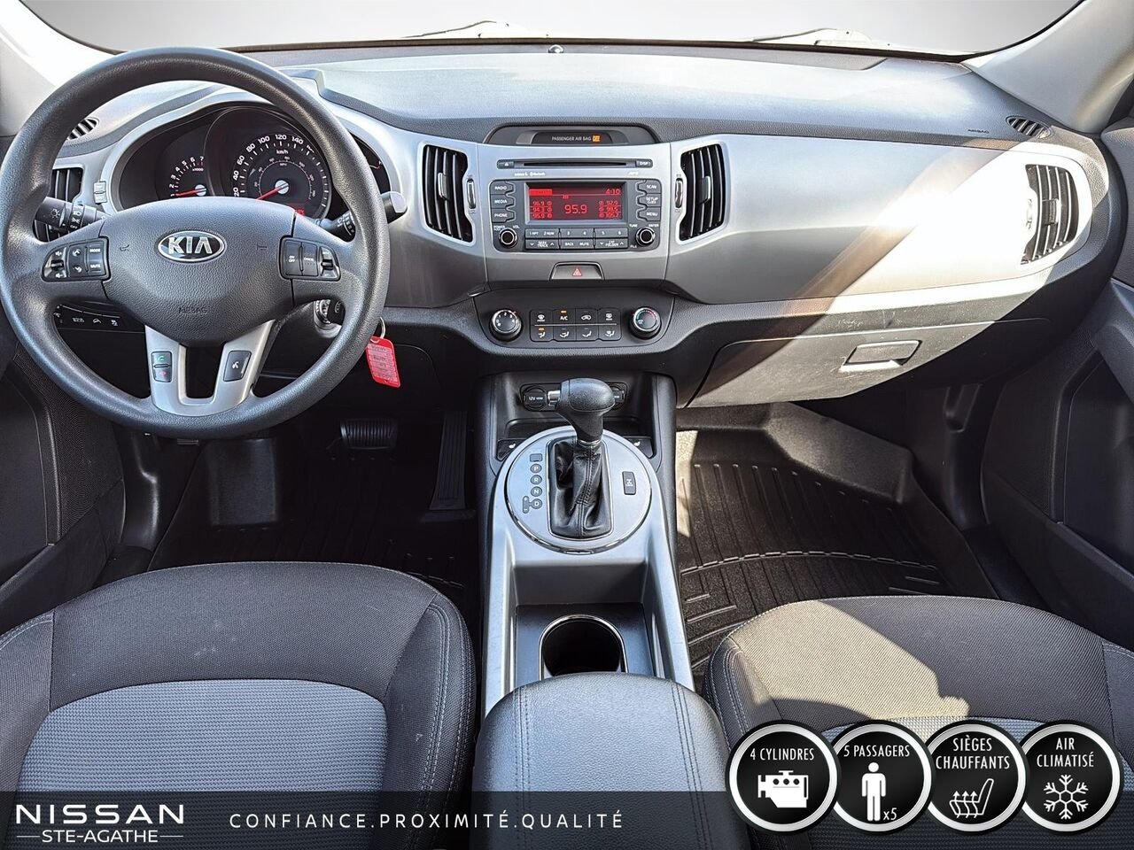 2016 Kia Sportage LX| AWD|BANC CHAUFFANT Silver Saint-Jérôme - photo #9
