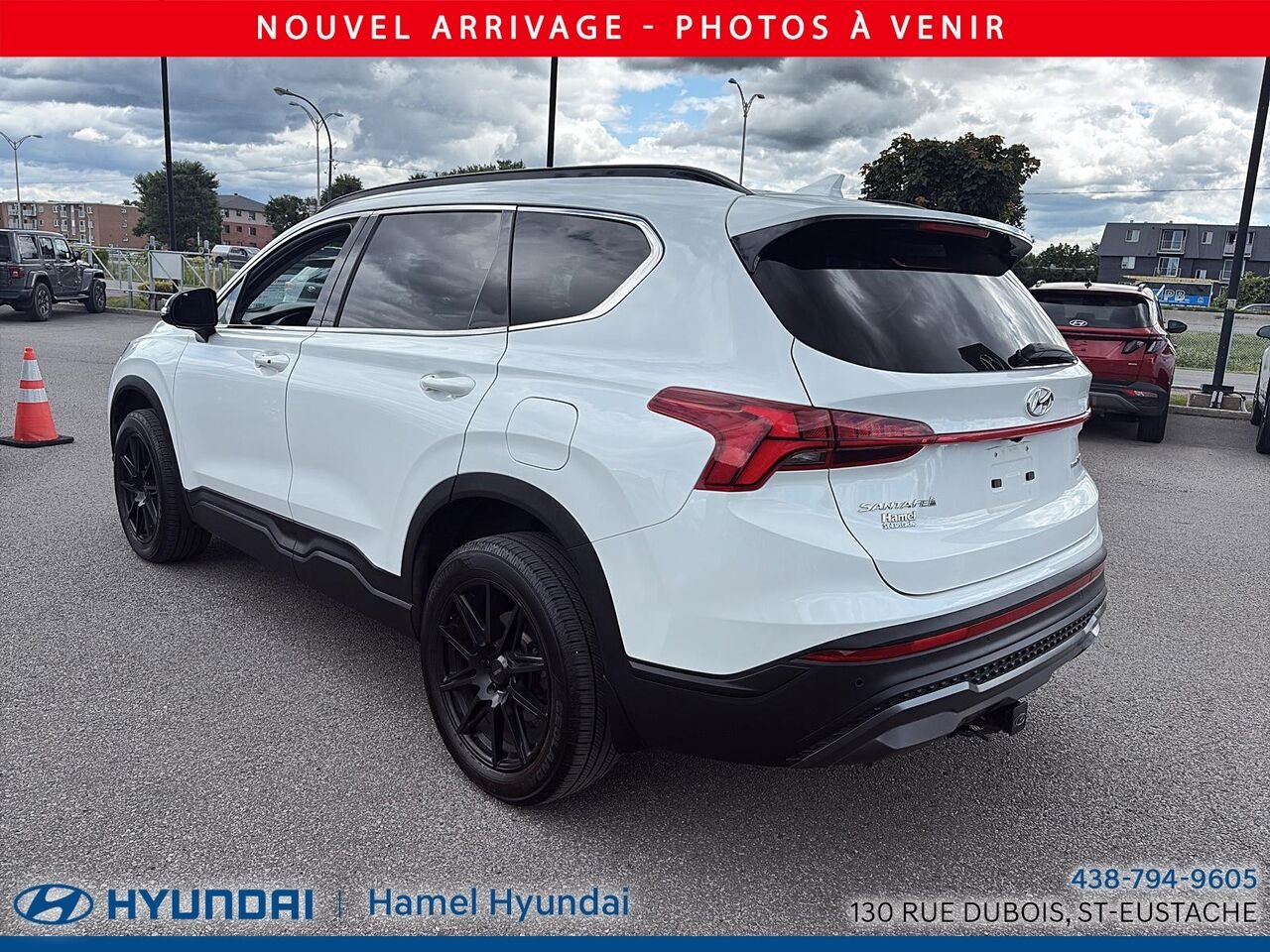 2022 Hyundai Santa Fe White Saint-Eustache - photo #6