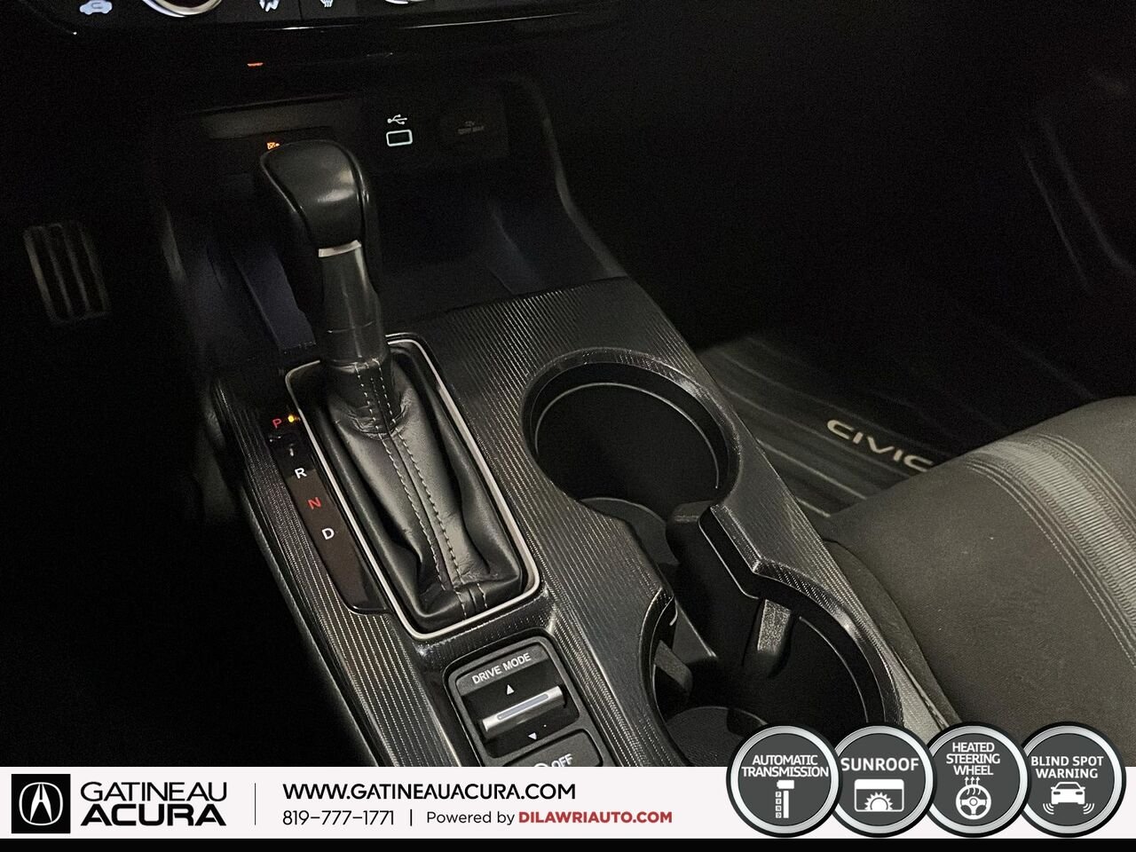 Honda Civic Sport 2022 Rouge Ottawa & Gatineau - photo #27