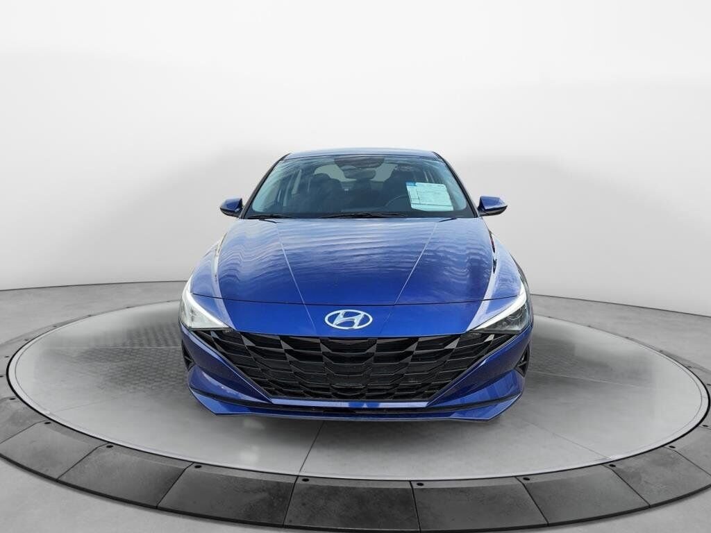 Hyundai Elantra NIV KMHLM4AG1NU363570 2022 Bleu Baie-Comeau - photo #1