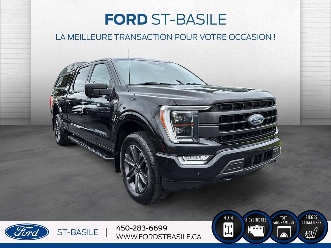 Ford F-150 2023 Noir Saint-Basile-le-Grand - photo #9