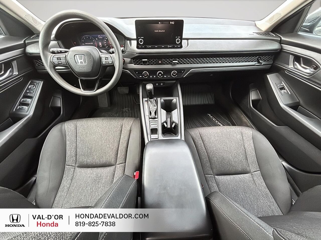 2023 Honda Berline Accord EX Black Val-d'Or - photo #7