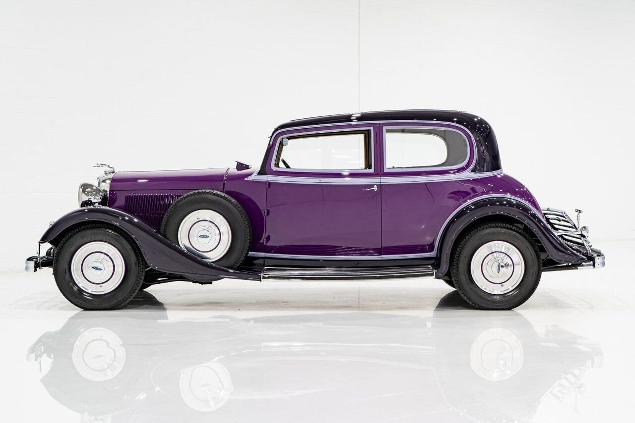 1933 Lincoln KB Victoria Coupe One Of 18 Built, And The Only Known Surviving **PRICE IN USD** Purple Montreal - photo #24