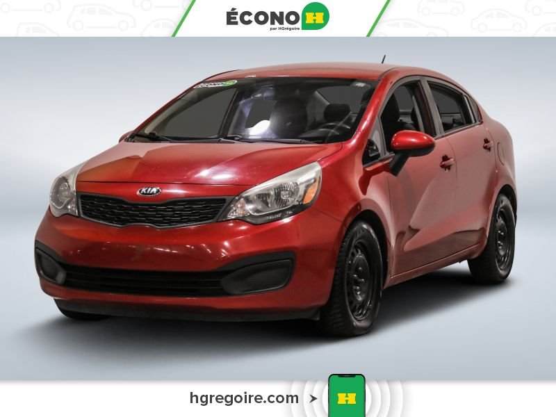 Kia Rio 730364 | LX GR ÉLEC 2015 Rouge Laval - photo #2