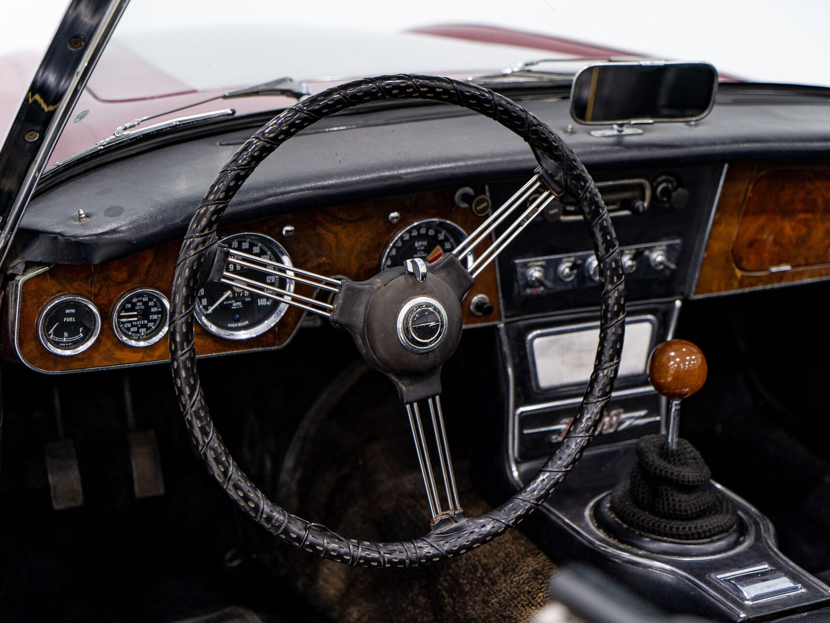 1960 Austin Healey 3000MKIII Project Car **PRIX EN USD** Red Montreal - photo #12