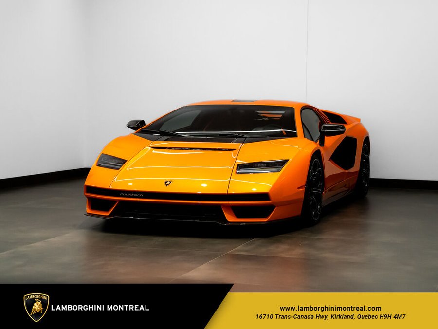 Lamborghini Countach LPI800-4 PRICE IN USD 2022 Orange