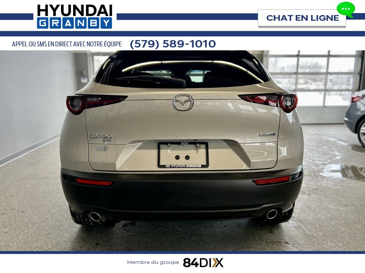 Mazda CX-30 2022 Gris Granby - photo #5