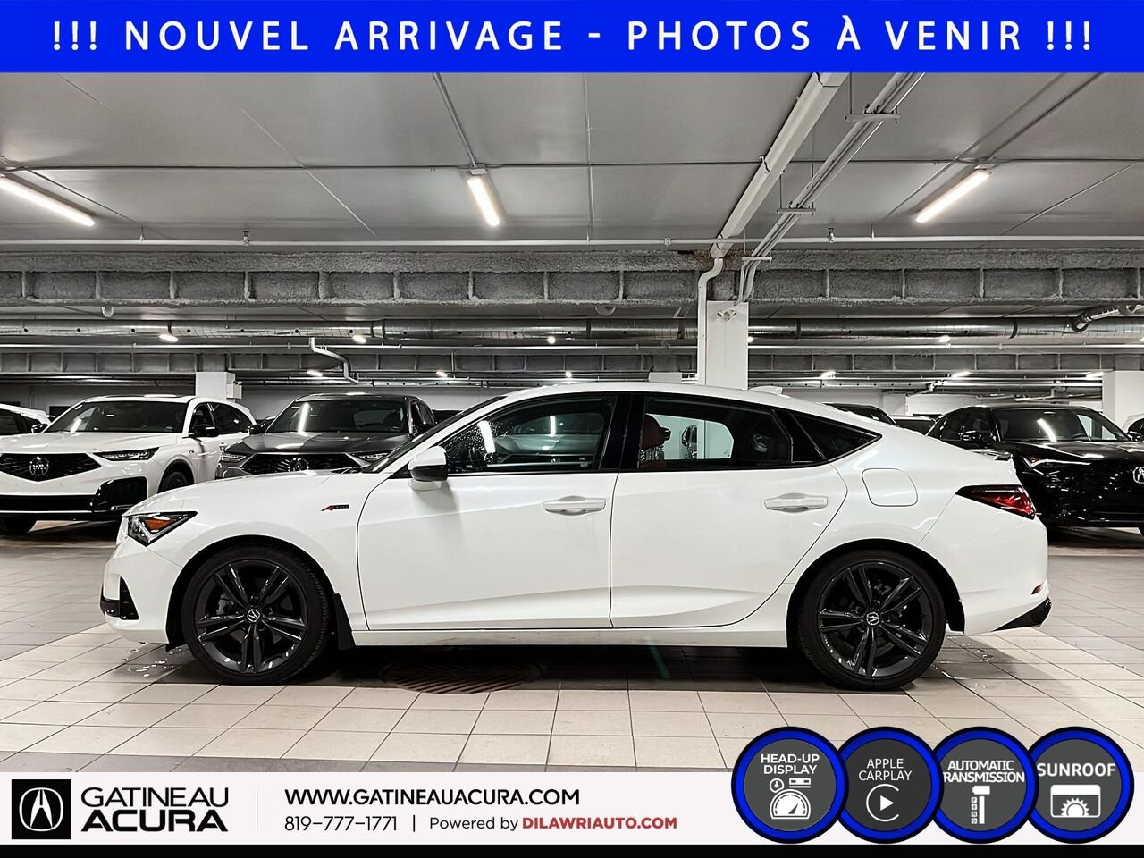 Acura Integra Elite A-Spec 2024 Blanc Ottawa & Gatineau - photo #8
