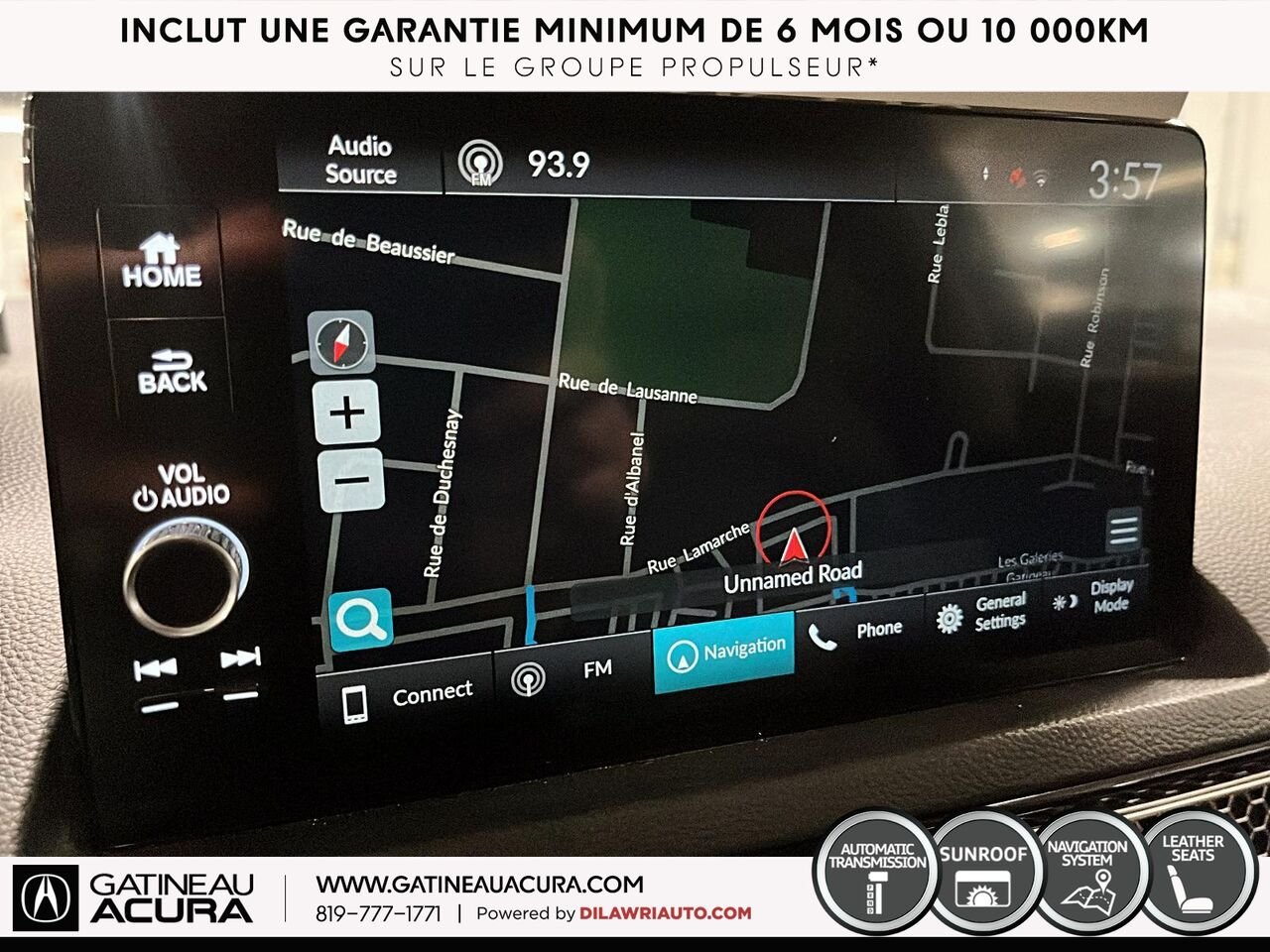 Honda Civic Touring 2022 Gris Ottawa & Gatineau - photo #10