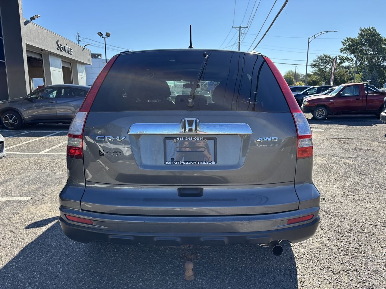 2011 Honda CR-V 4 RM 5 portes EX Grey Montmagny - photo #5