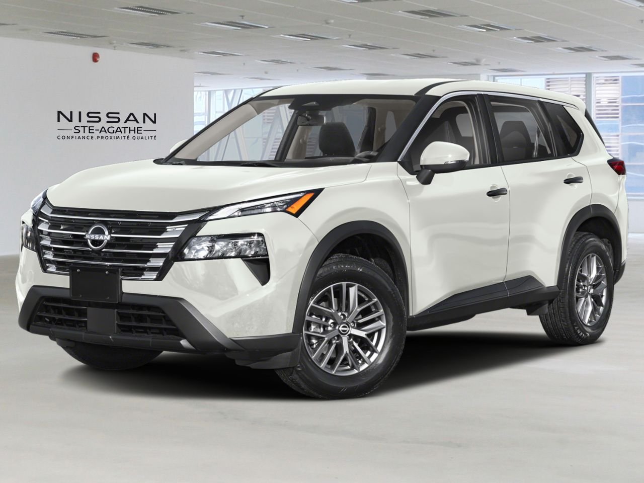 Nissan Rogue 2026 Blanc Everest nacré triple couche Ste-Agathe des Monts - photo #0