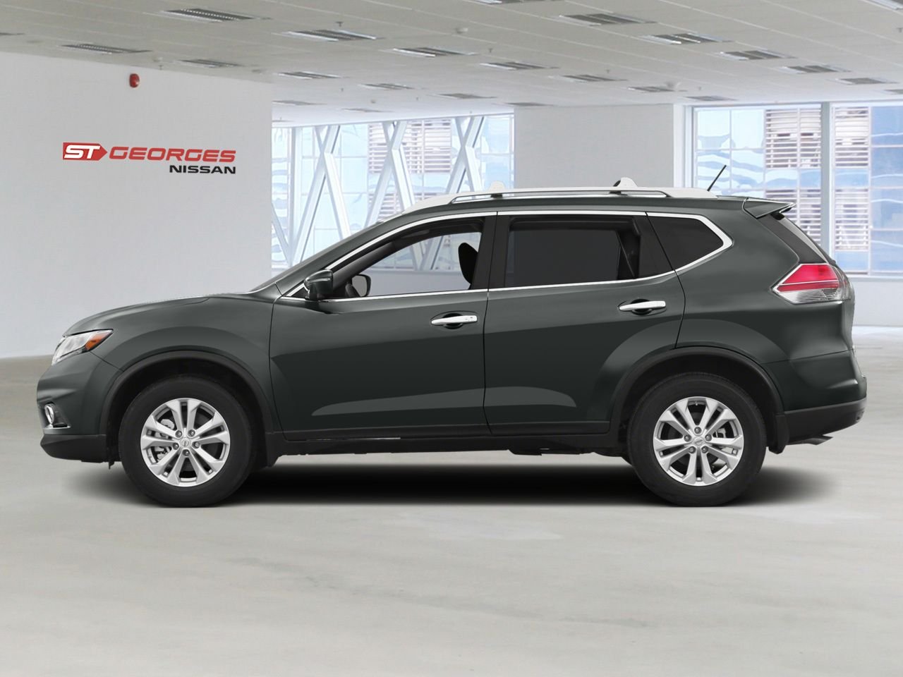 Nissan Rogue 2015 Gris Saint-Georges - photo #2