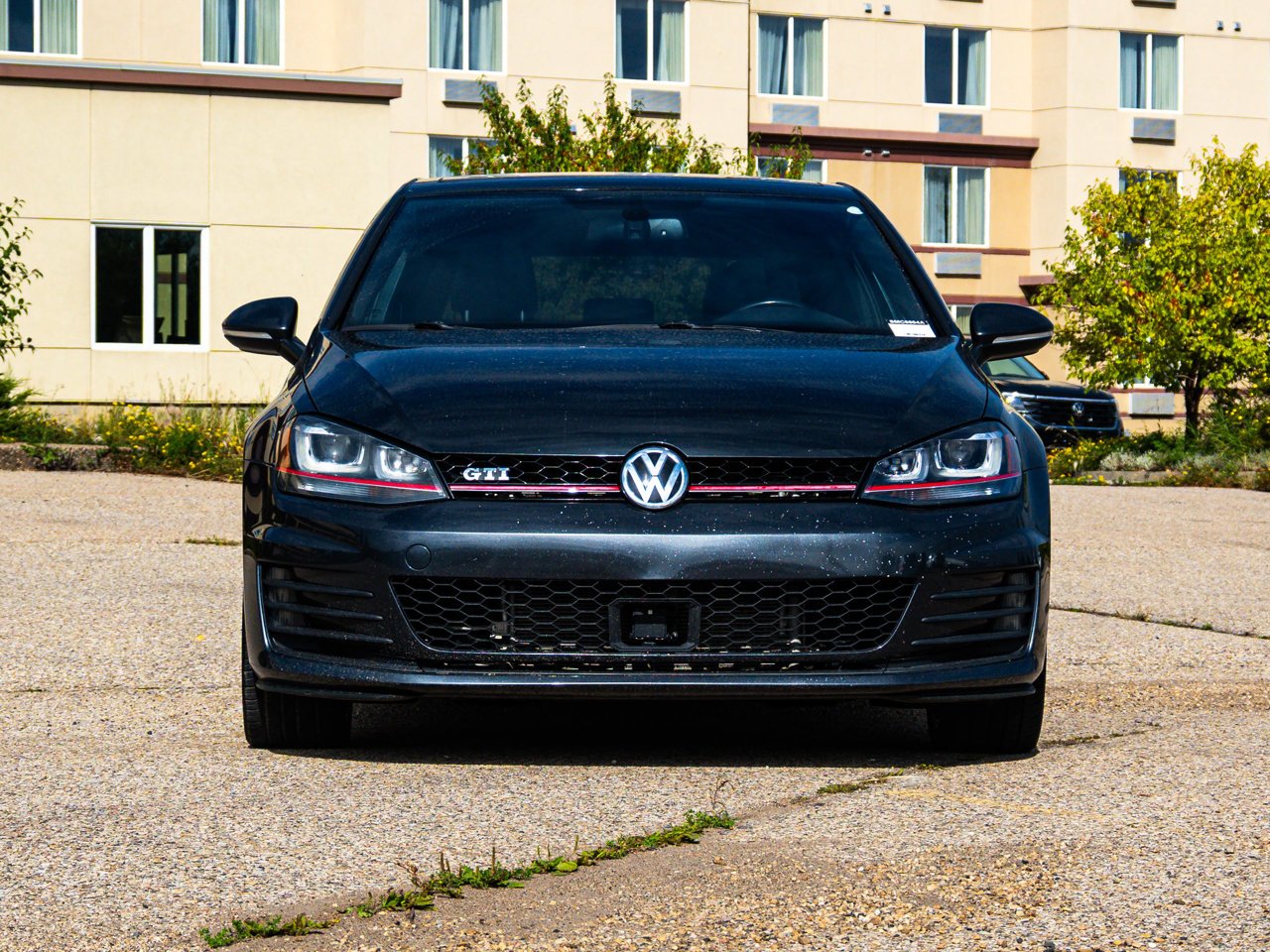 2015 Volkswagen Golf GTI 3dr HB Man gray Sherwood Park - photo #2