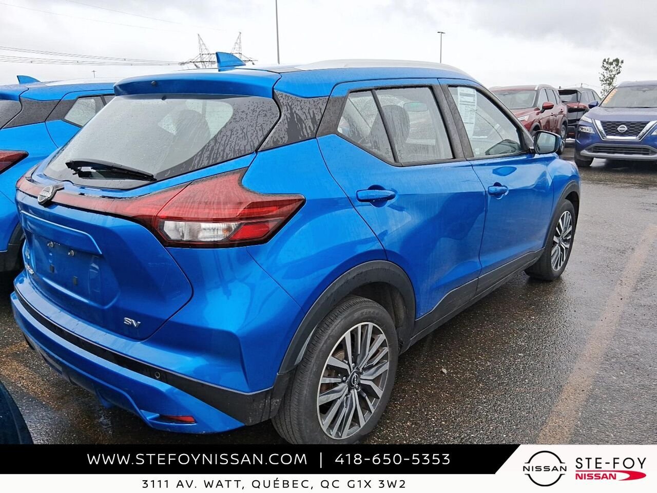 Nissan Kicks SV TA 2024 Bleu Ste-Foy - photo #1