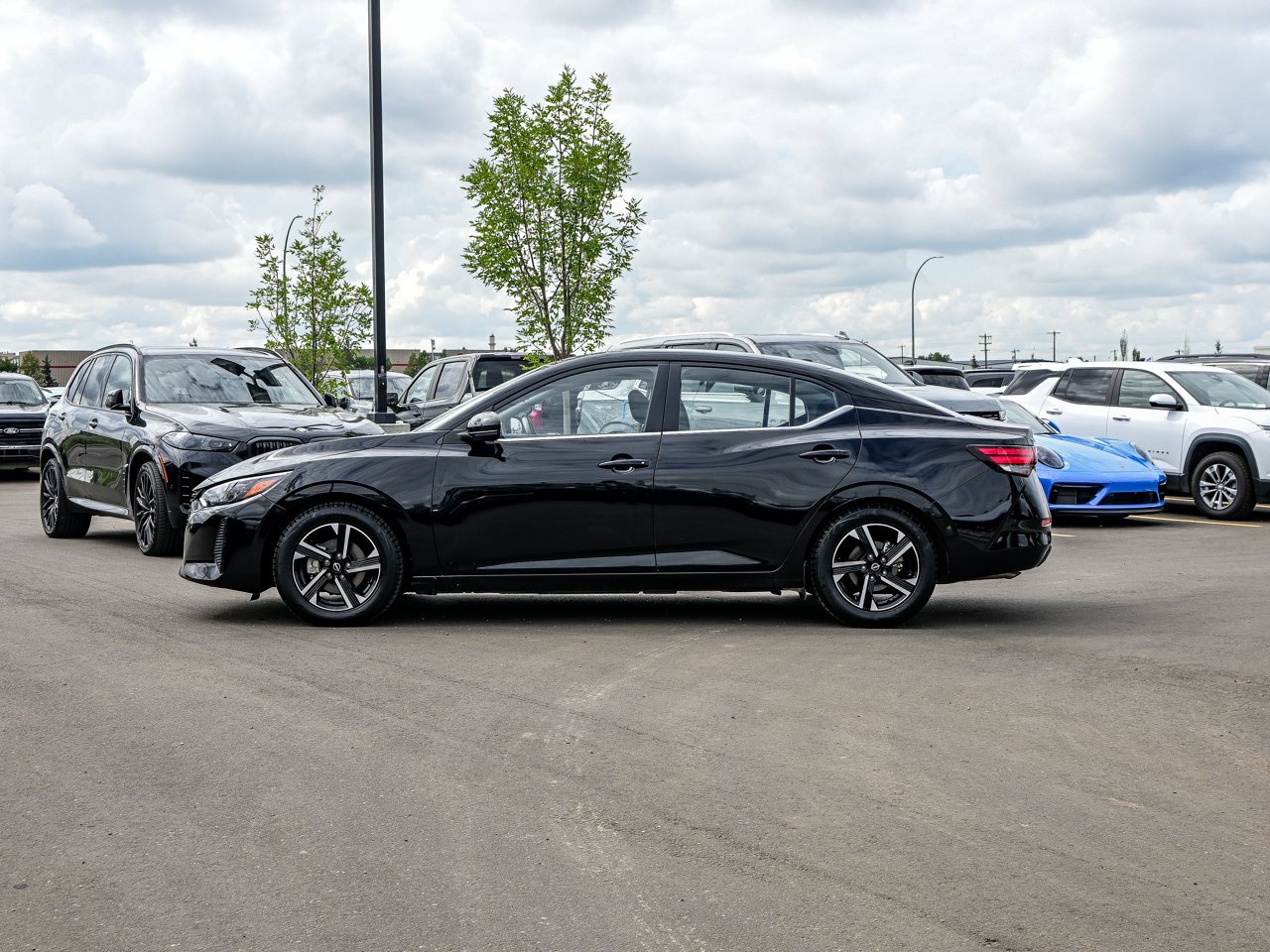 2025 Nissan Sentra SV CVT Black Sherwood Park - photo #9