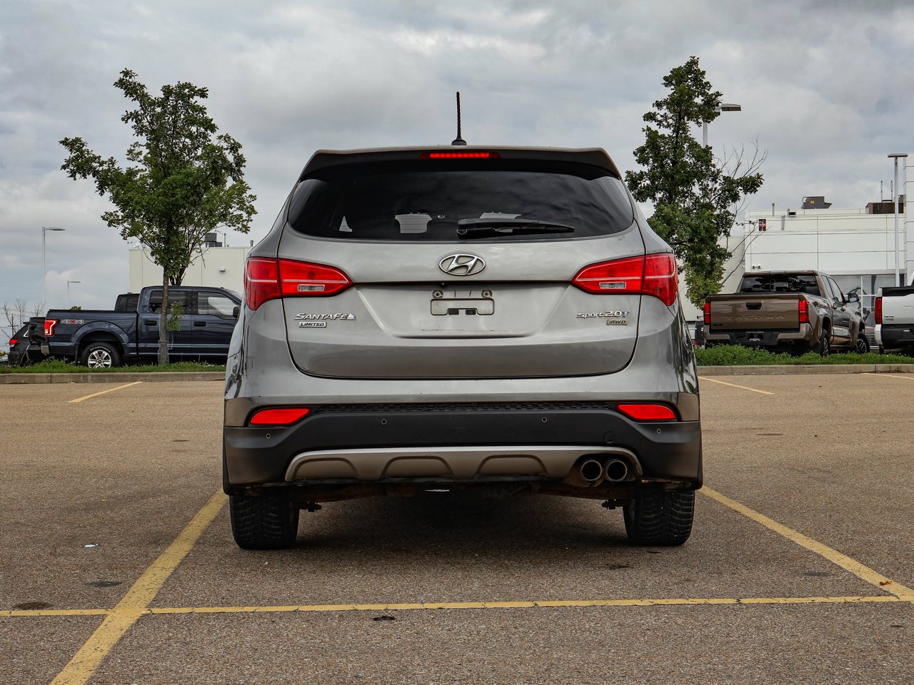 2013 Hyundai Santa Fe AWD 4dr 2.0T Auto Limited Grey Sherwood Park - photo #6