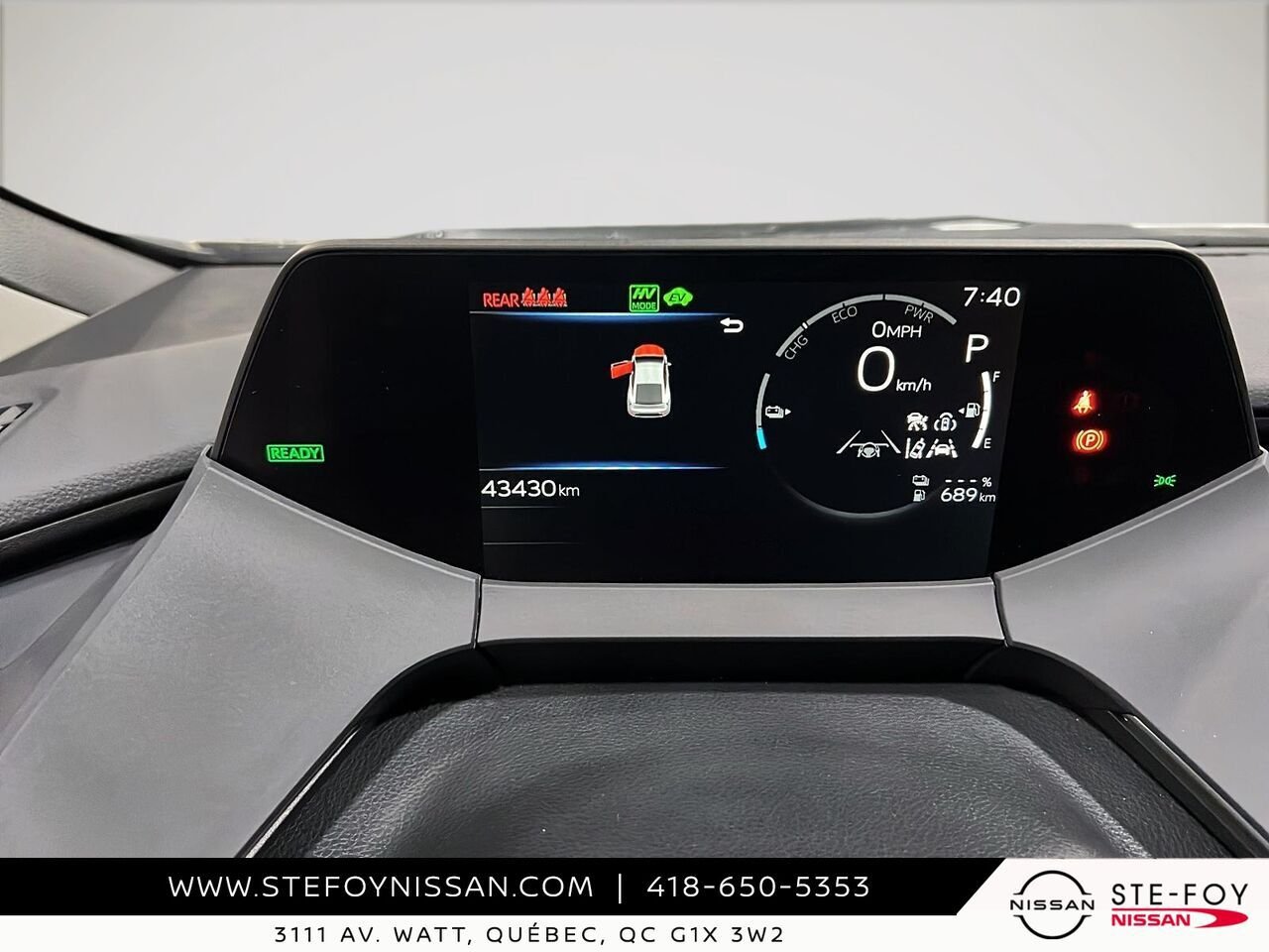 2025 Toyota Prius PLUG-IN hybride SE White Ste-Foy - photo #11
