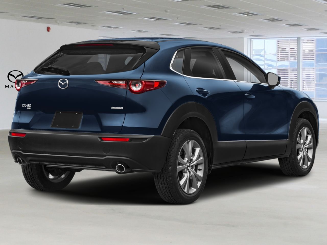 2026 MAZDA CX-30 Deep Crystal Blue Mica Lac Mégantic - photo #2