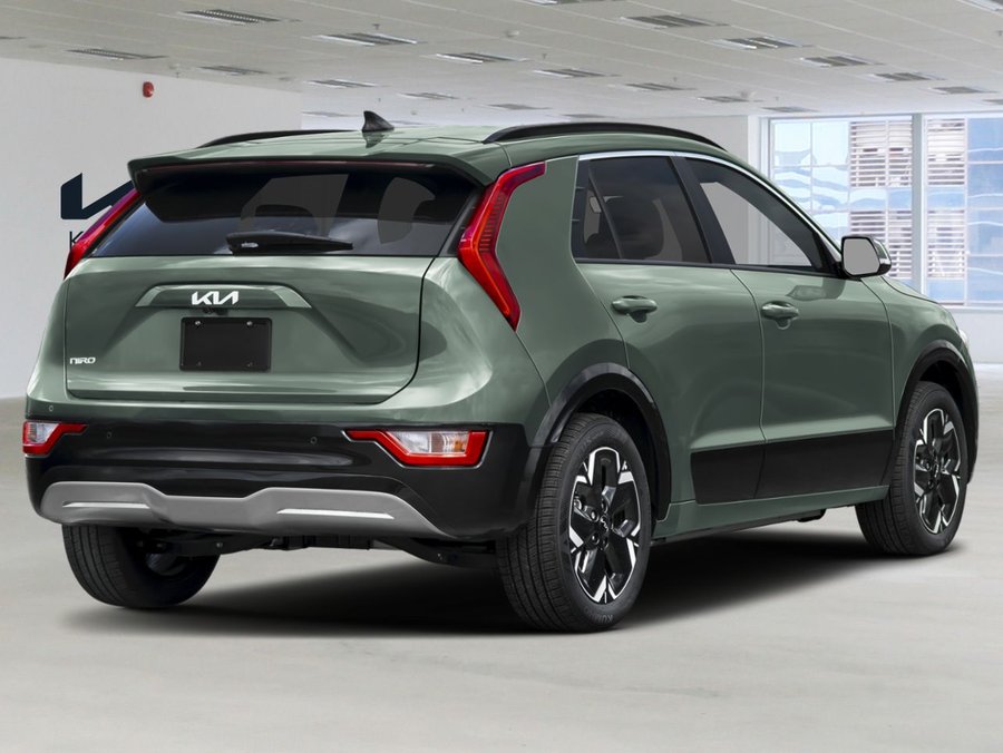 Kia Niro électrique 2026 2026 Vert paysage urbain