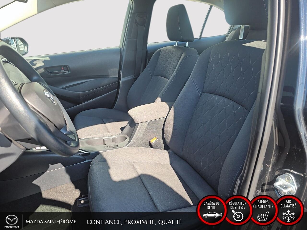 2023 Toyota Corolla LE | RÉGULATEUR ADAPTATIF À RADAR | CAMÉRA DE RECUL | BLUETOOTH | 77 742 KM Black Saint-Jérôme - photo #16