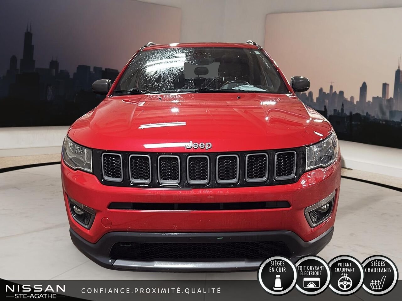 2021 Jeep Compass 80th Anniversary 4x4 Red Saint-Jérôme - photo #1