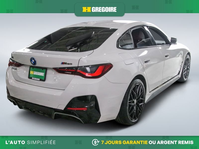 BMW i4 2023 Blanc Saint-Eustache - photo #7
