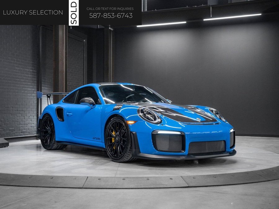 2018 Porsche 911 2018 Blue