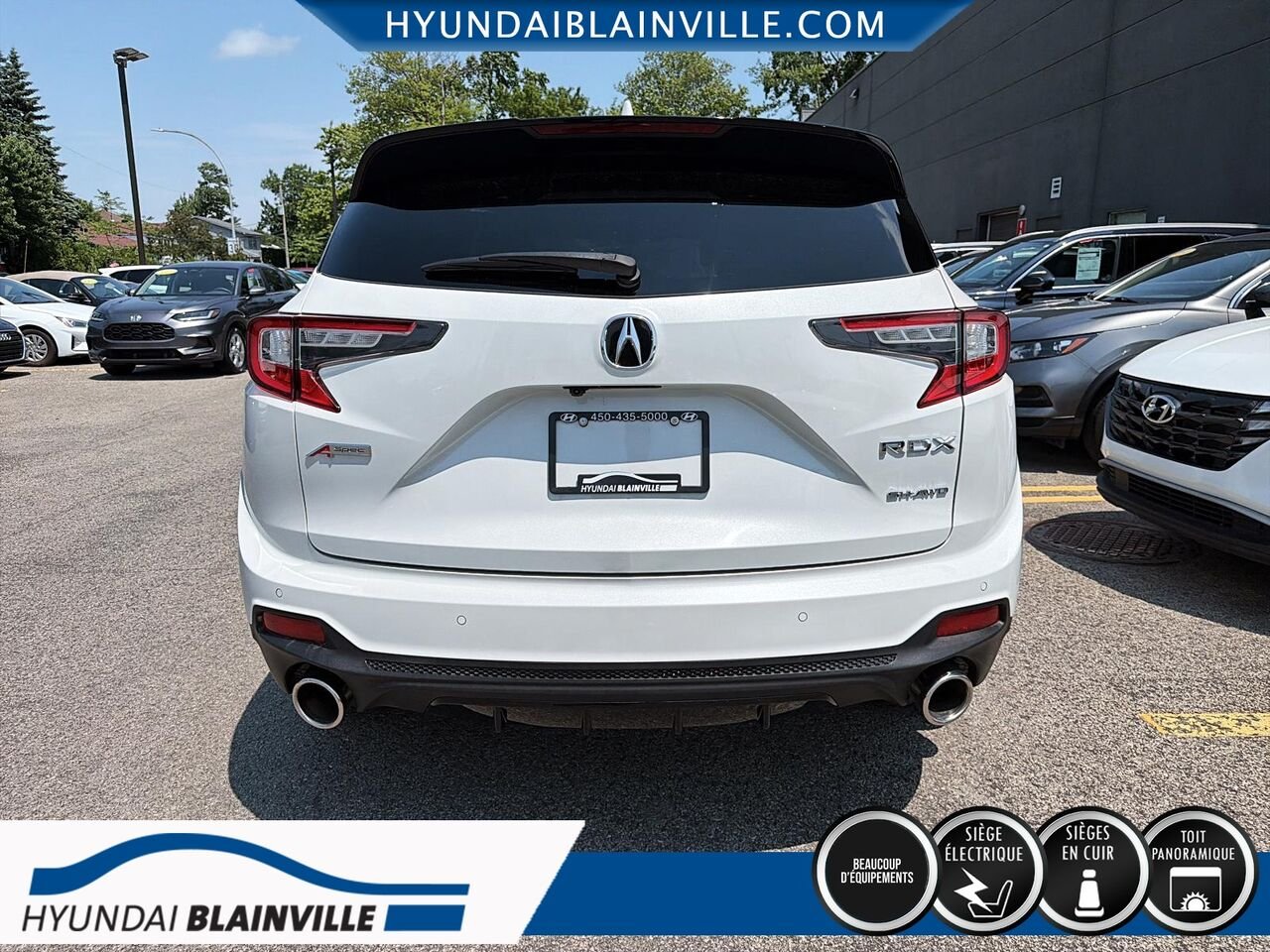 Acura RDX 2023 Blanc Blainville - photo #4