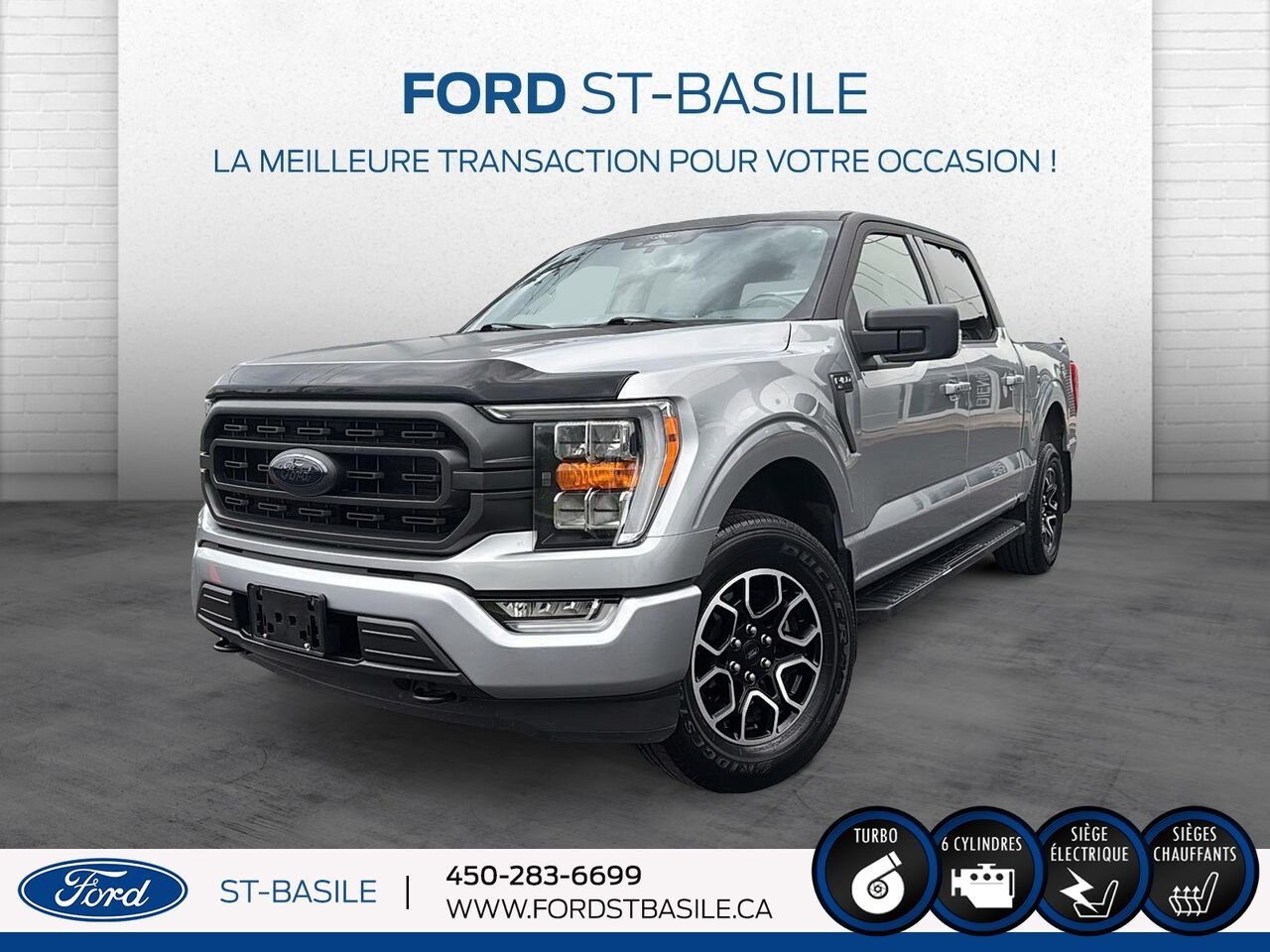 Ford F-150 2022 Argent Saint-Basile-le-Grand - photo #0