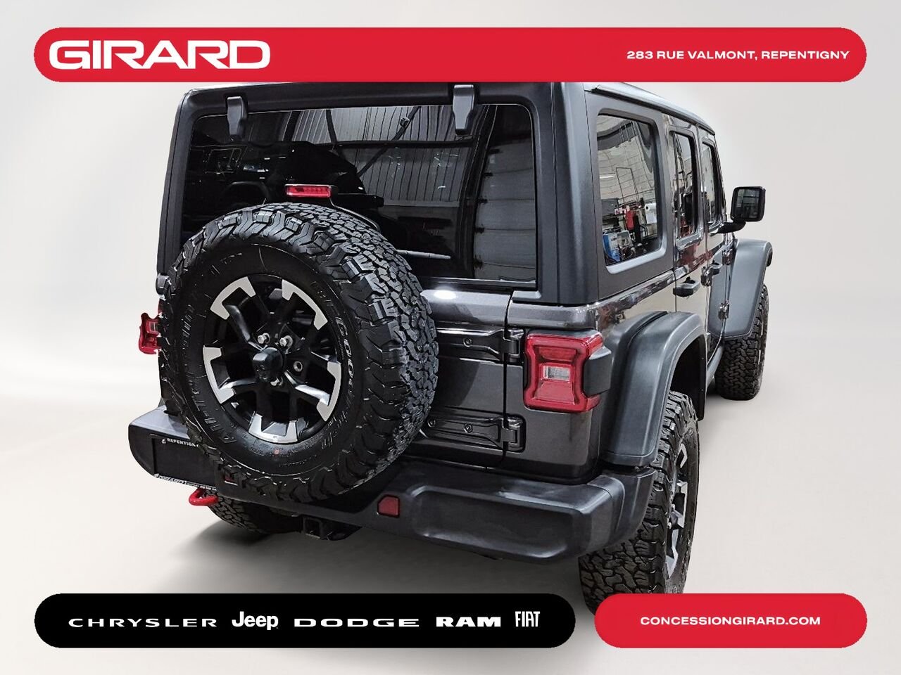 JEEP WRANGLER 2026 Gris Repentigny - photo #5
